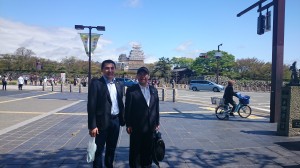 DSC_0034　ｳﾐｵと先生20160417